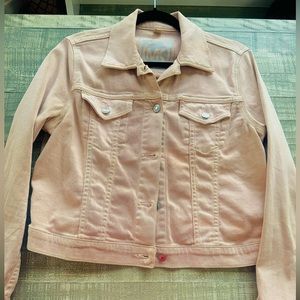 MICHAEL KORS Rosewater Button-up Jacket Women’s size Large